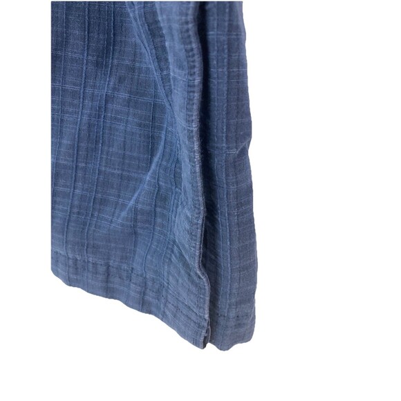 Men's 5.11 Tactical Series Snap Button Shirt Short Sleeve Blue Plaid Medium - Picture 6 of 8